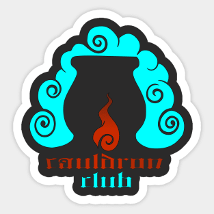 cauldron club Sticker